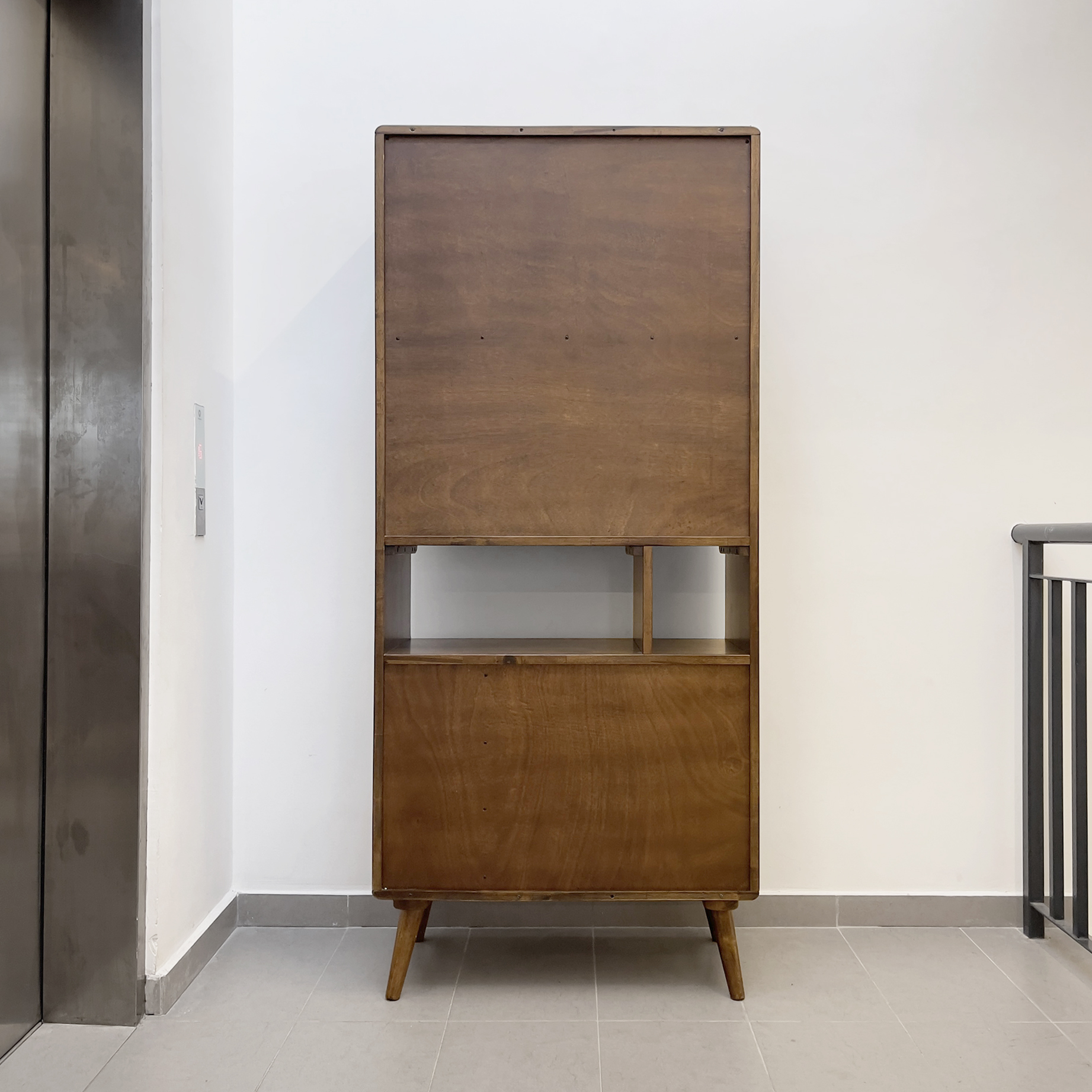 Freda Solid Wood Bookcase – Arturo