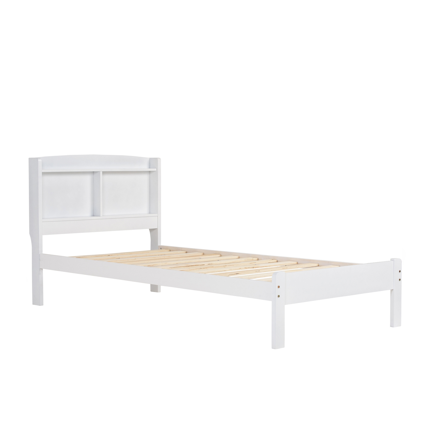 Snowy Single Bed Frame – Arturo