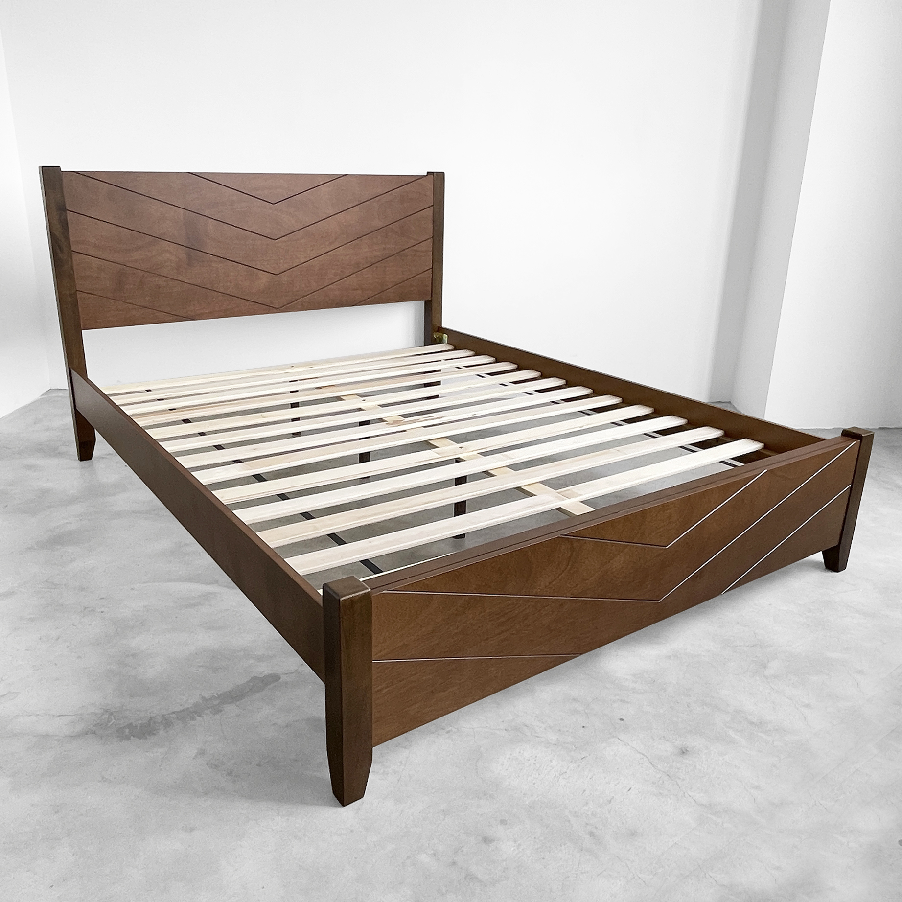 Keiko Solid Wood Bed Frame Arturo