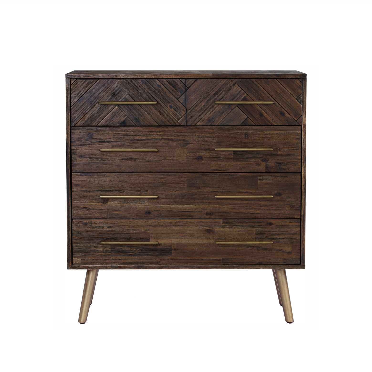 Sekvic Solid Acacia Wood Chest of Drawers – Arturo