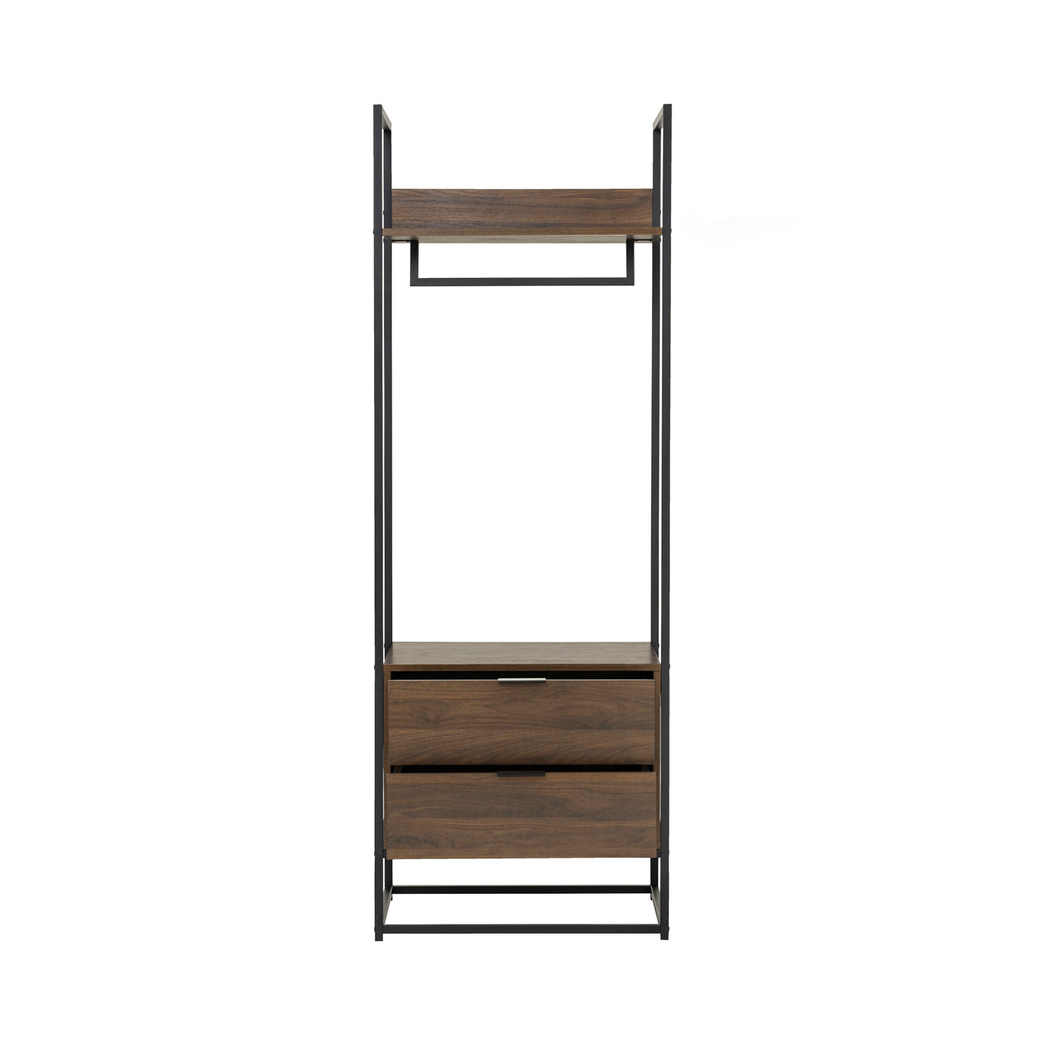 Capris Open Shelf Wardrobe With 2 Drawer – Arturo